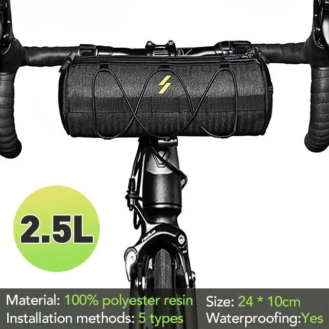 NEWBOLER Multifunction Handlebar Bag — Waterproof Bicycle Frame Pannier