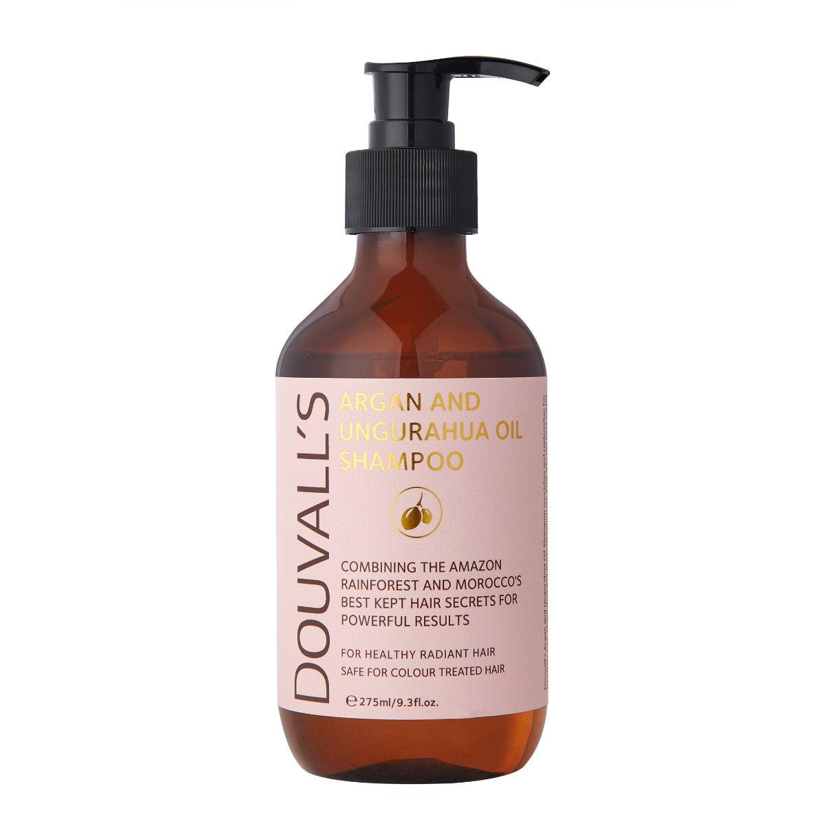 Douvalls Organic Argan & Ungurahua Oil Shampoo — Sulfate-Free | 275ml