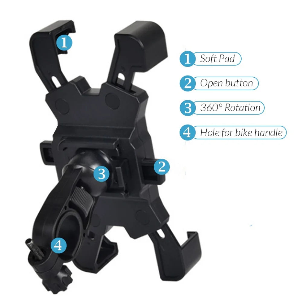 Universal Waterproof Bike & Motorcycle Phone Mount