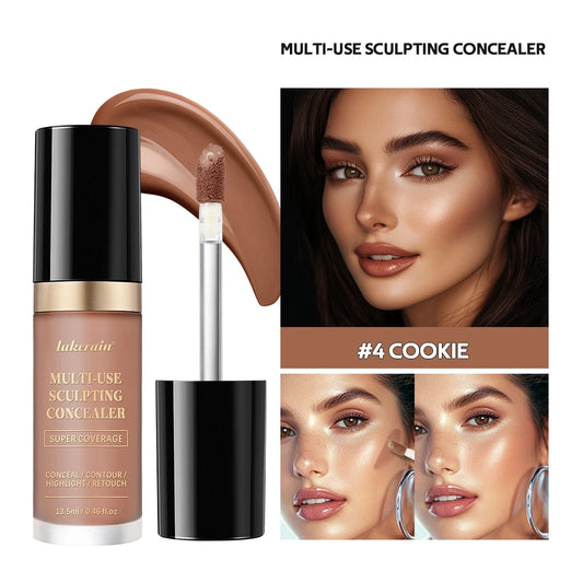 Matte Foundation & Concealer — Full Coverage, Oil-Free