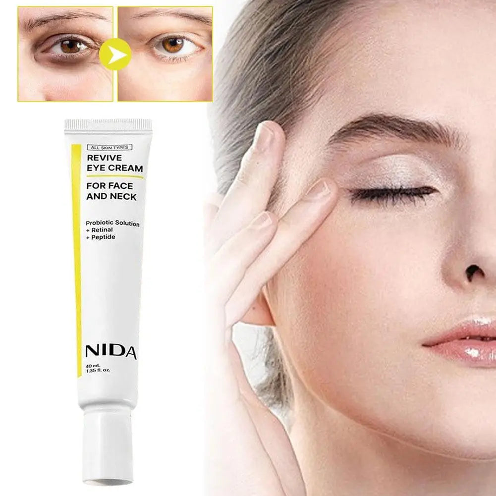 NIDA Peptide & Retinol Serum + Eye Cream Skincare Set