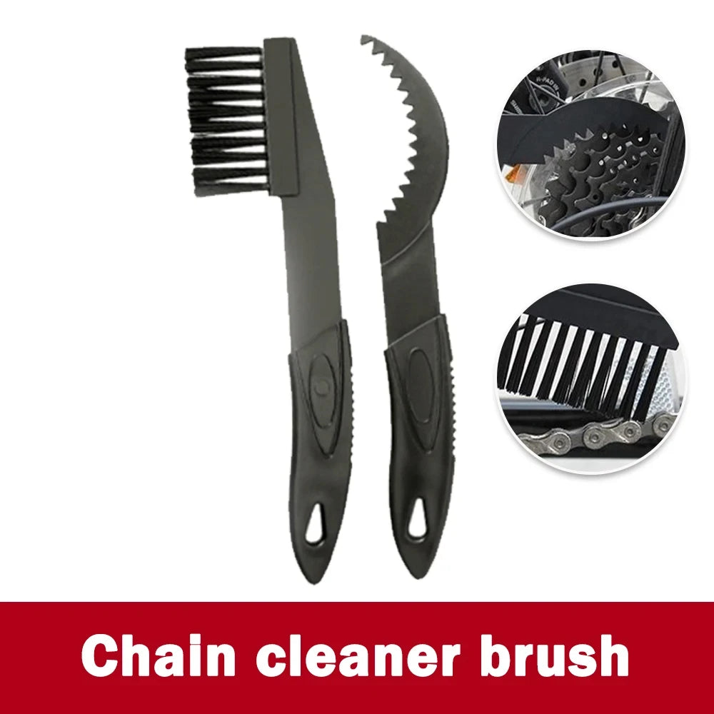 MTB Bike Chain Cleaner & Brush Tool Set