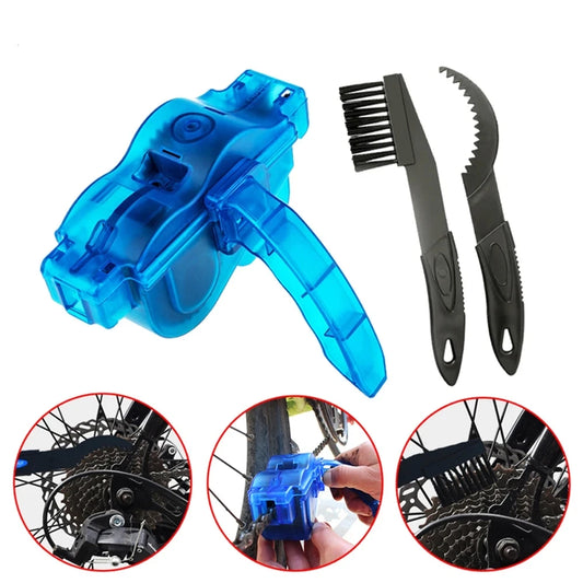 MTB Bike Chain Cleaner & Brush Tool Set