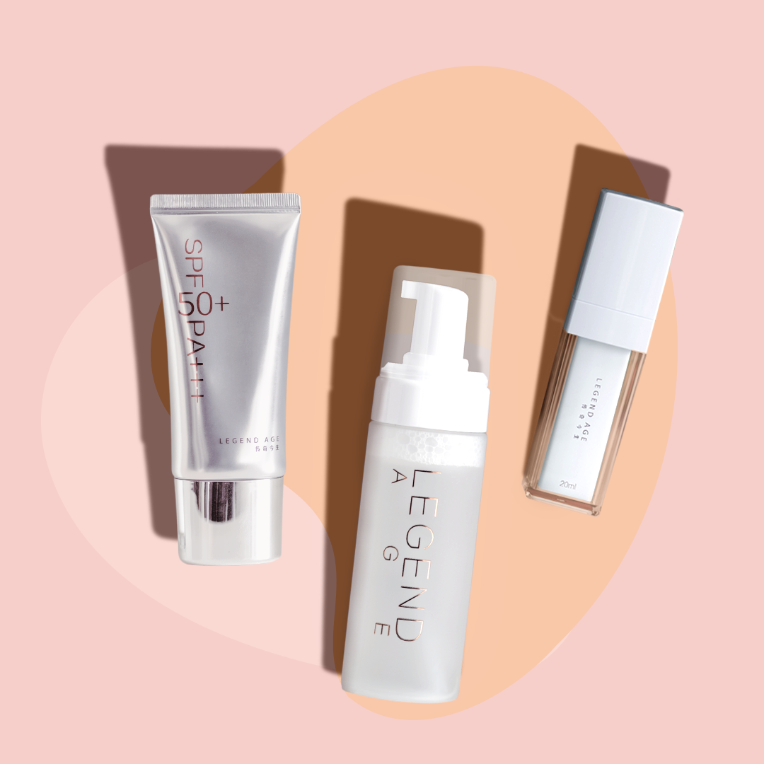 Radiant Sun Shield & Hydration Kit | SPF 50+ Skincare Bundle | Legend Age