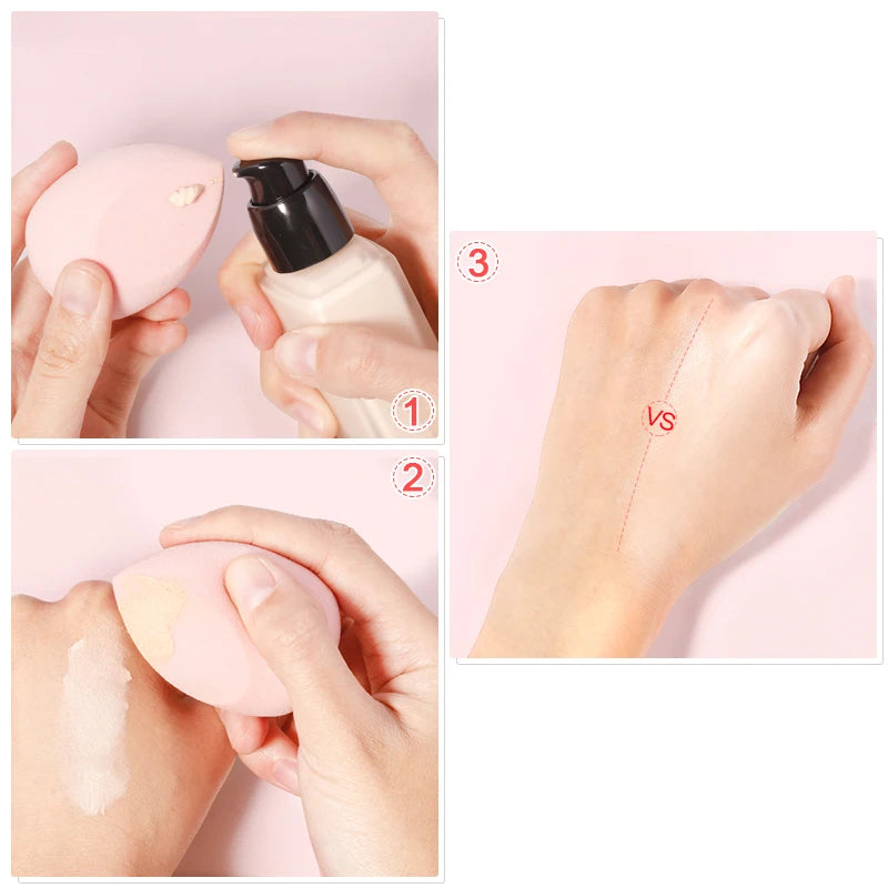 Makeup Blender Sponge Set — Concealer & Foundation