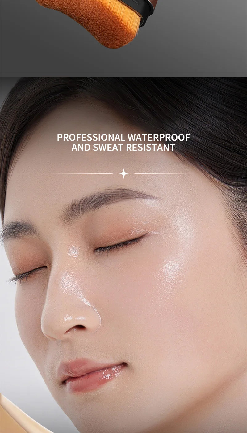 Hydrating Rotary Foundation Stick with Built-In Brush