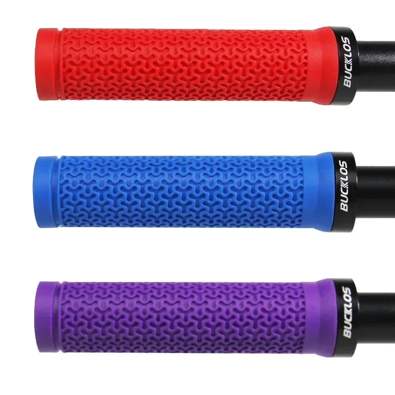 BUCKLOS Lock-On MTB Handlebar Grips — Anti-Slip Rubber