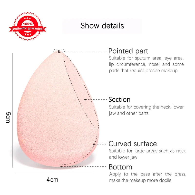 Makeup Blender Sponge Set — Concealer & Foundation
