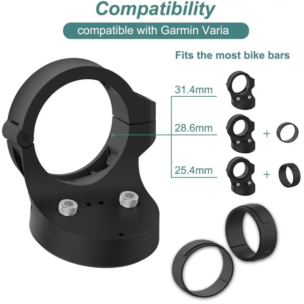 Bicycle Seatpost Taillight Bracket — Compatible with Garmin Varia RTL510 & RVR315