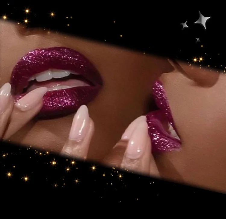 7-Colour Glitter Metallic Lipstick – Waterproof Long-Lasting Diamond Pearlescent Lip Colour