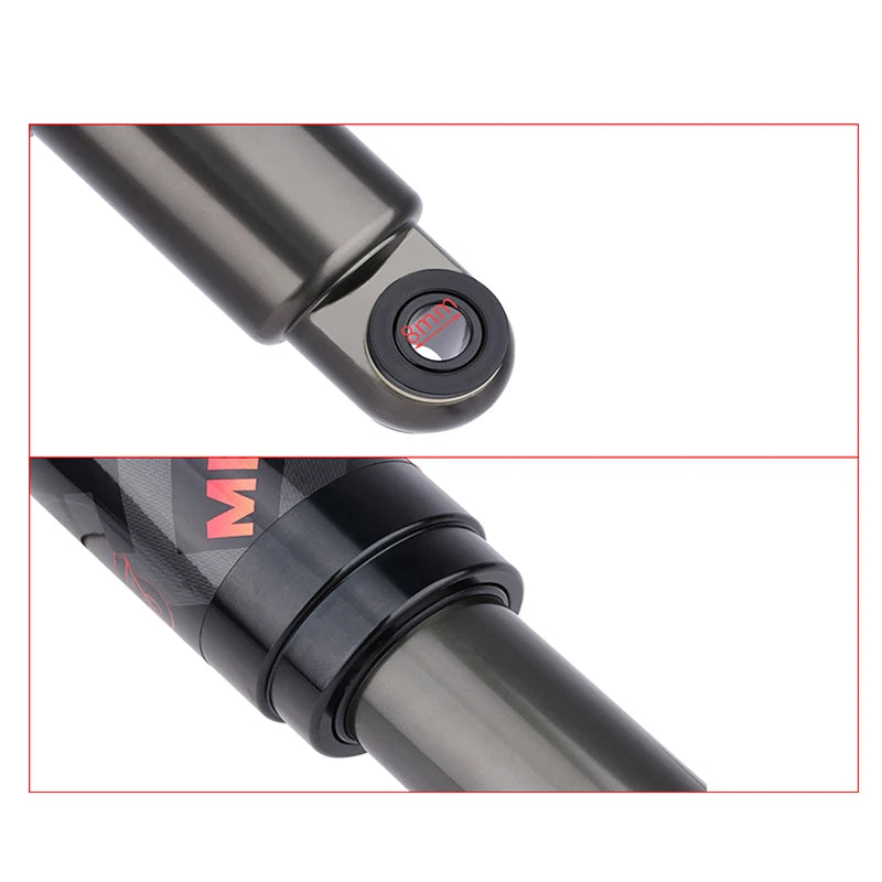 MEROCA MTB Rear Air Shock Absorber — 125mm to 200mm Adjustable