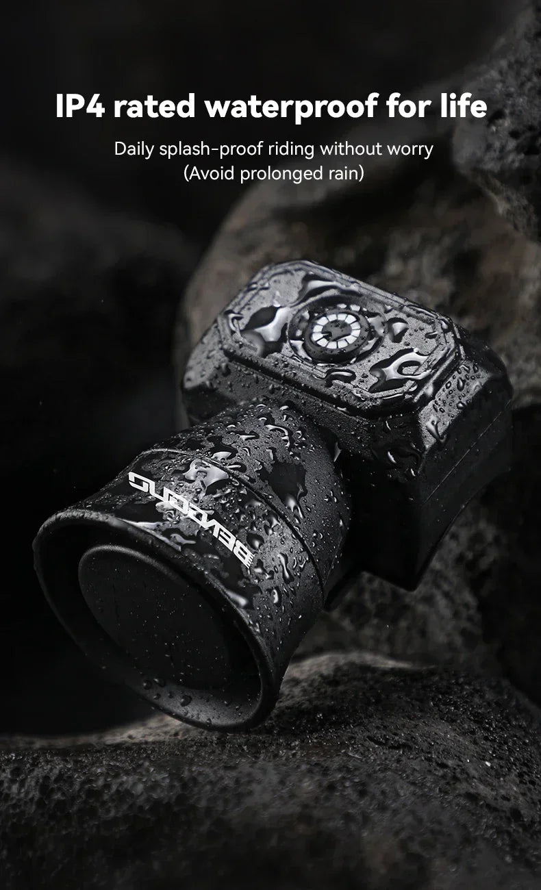 USB Rechargeable Waterproof Bike Bell & Horn