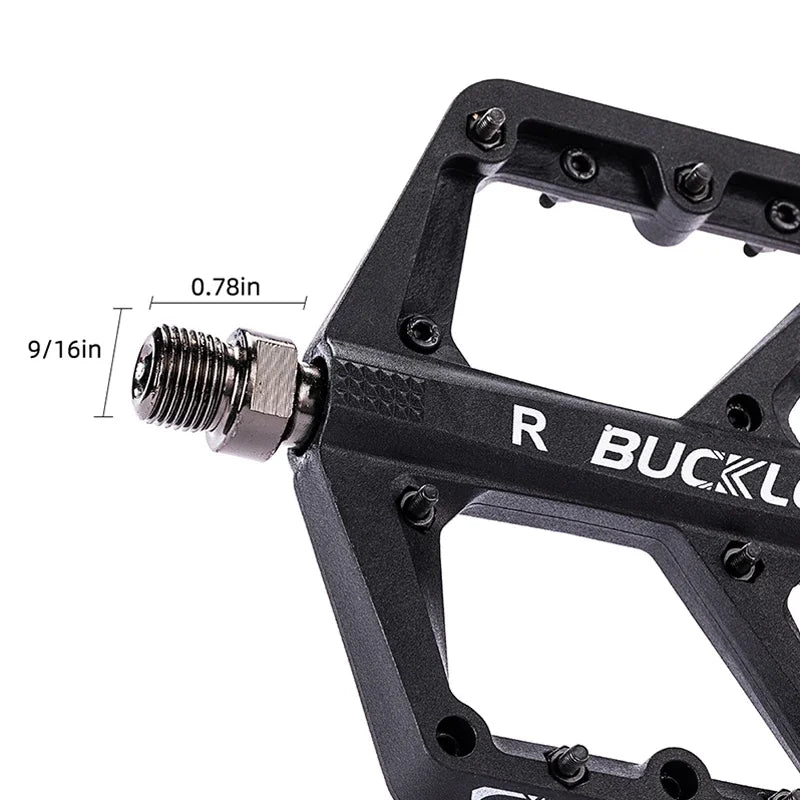 BUCKLOS Ultralight Anti-Slip MTB Bike Pedals