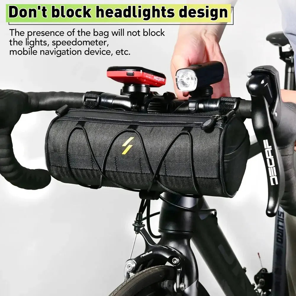 NEWBOLER Multifunction Handlebar Bag — Waterproof Bicycle Frame Pannier
