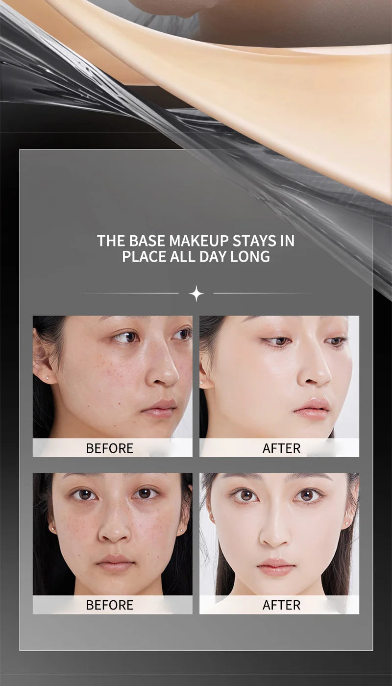 Hydrating Rotary Foundation Stick with Built-In Brush