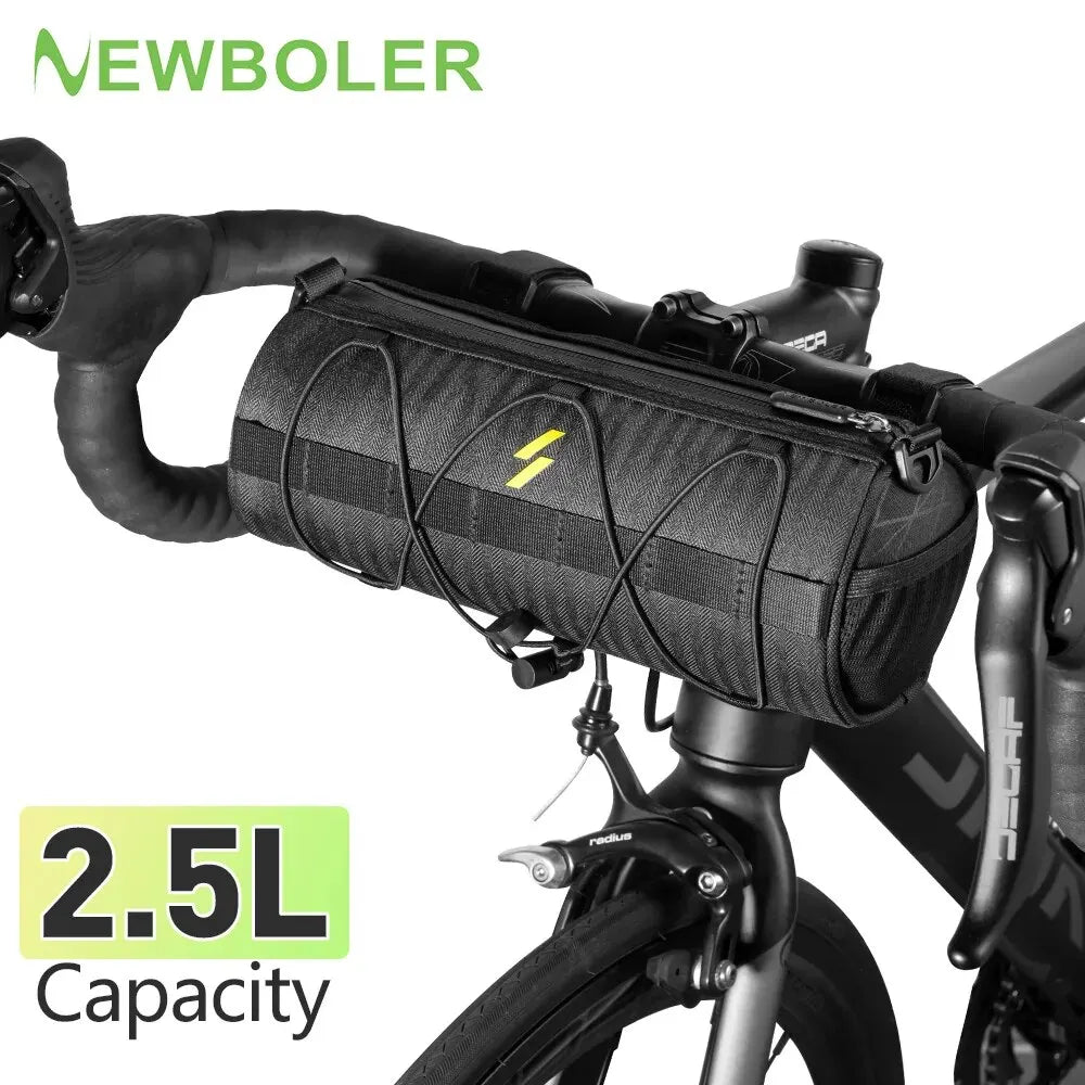 NEWBOLER Multifunction Handlebar Bag — Waterproof Bicycle Frame Pannier