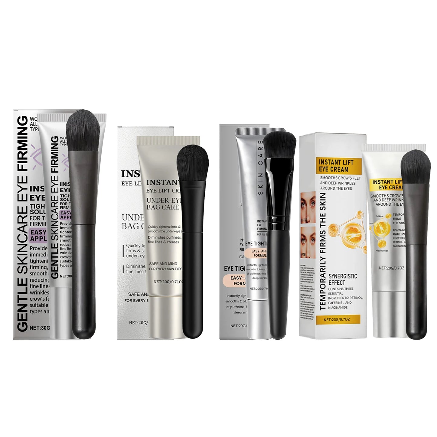 Firming Eye Cream with Brush — Anti-Ageing & Hydrating