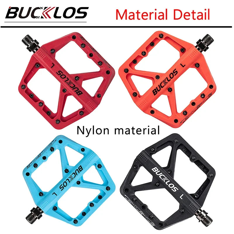 BUCKLOS Ultralight Anti-Slip MTB Bike Pedals