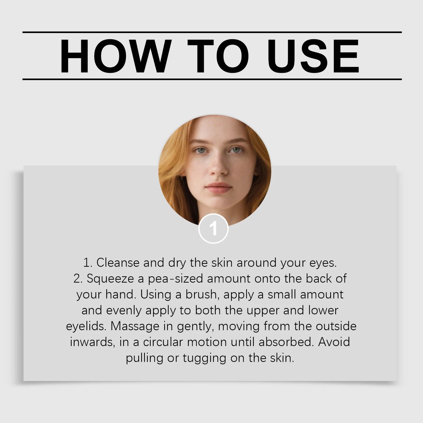 Firming Eye Cream with Brush — Anti-Ageing & Hydrating