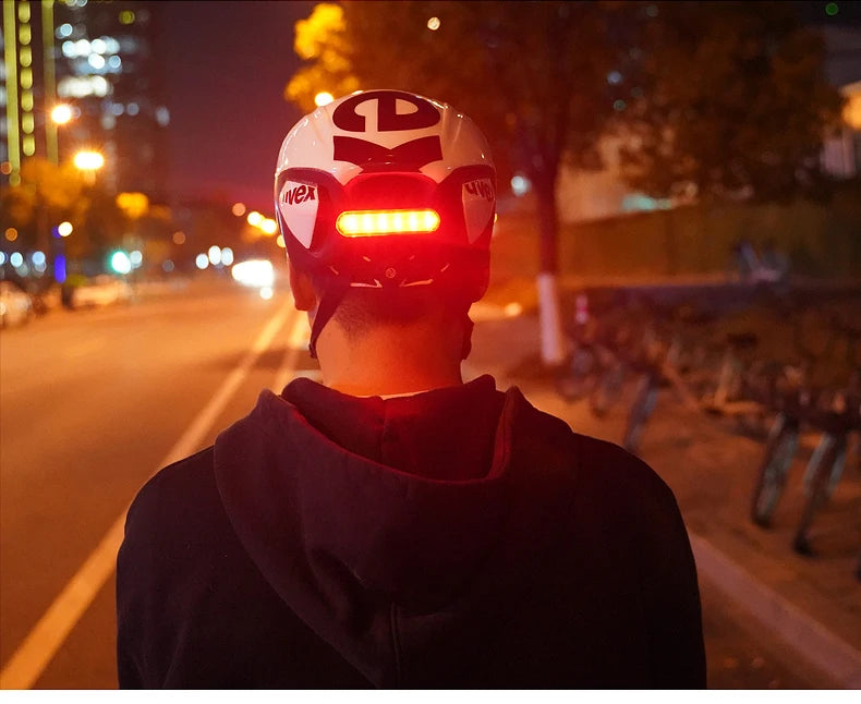 Bike Laser Taillight with Auto Brake Sensing — Waterproof LED Rear Light