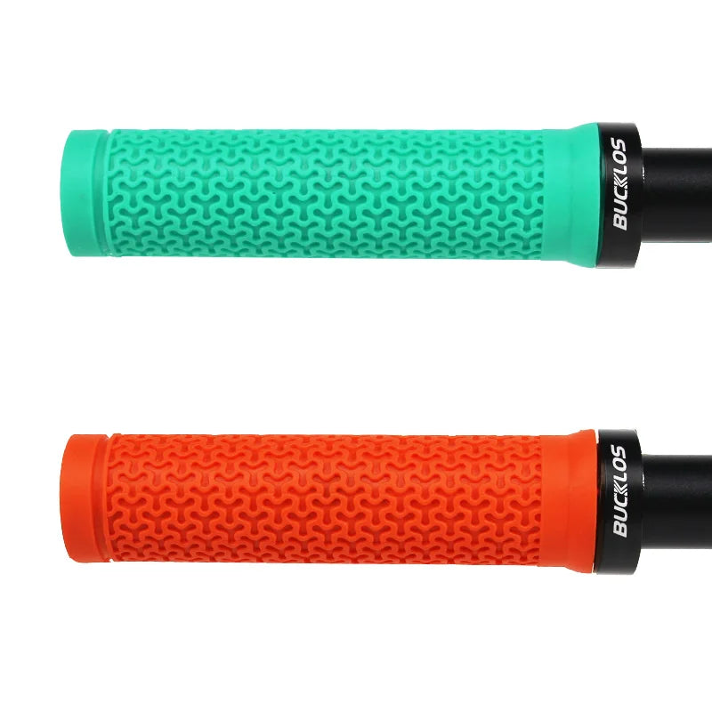 BUCKLOS Lock-On MTB Handlebar Grips — Anti-Slip Rubber