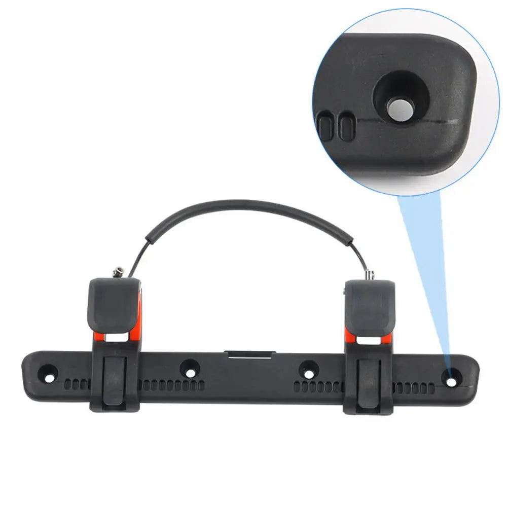 Bike Bag Buckle – Adjustable Saddle Rack Clip for Bicycle & Motorcycle Pannier Rack