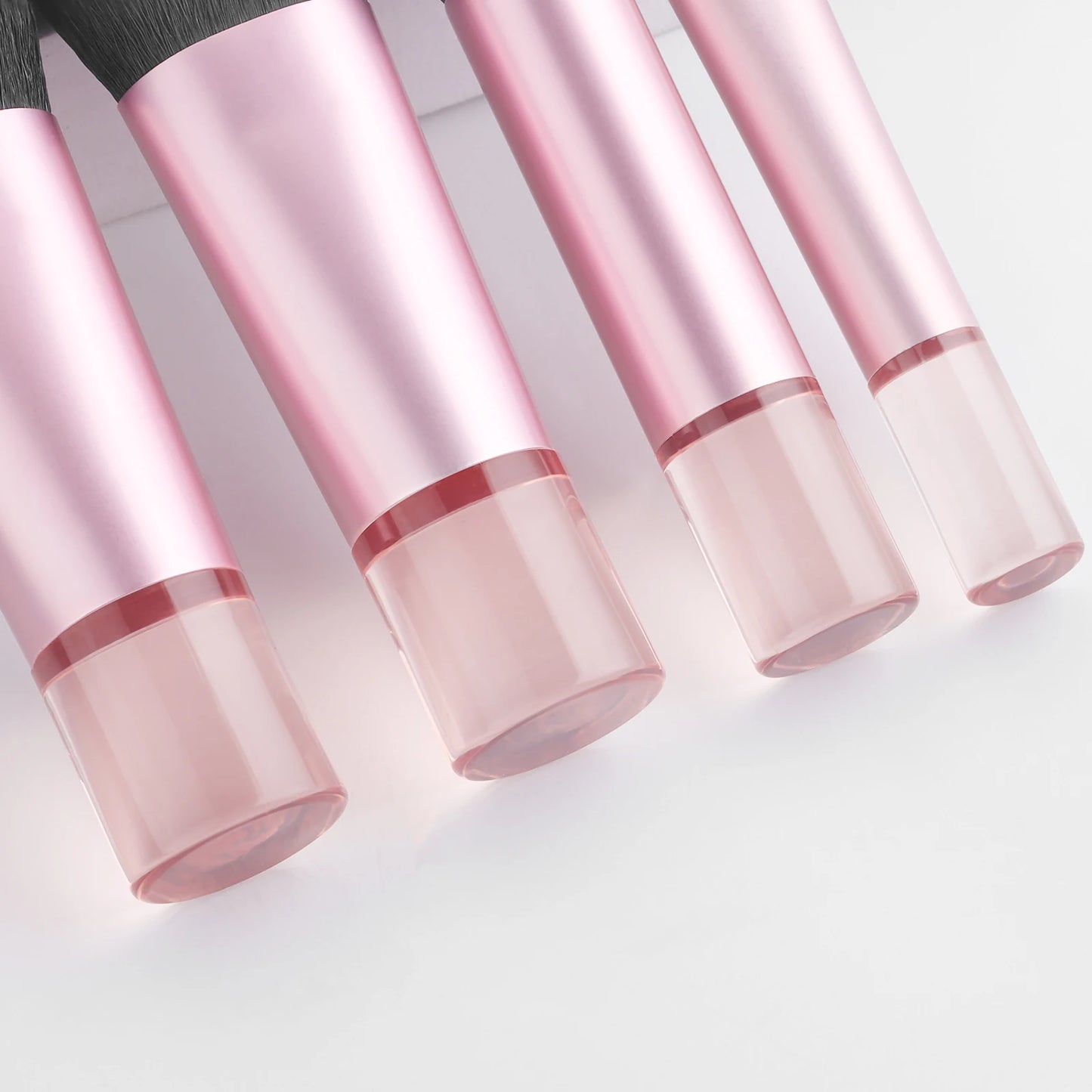 10-Piece Mini Makeup Brush Set with Travel Bag