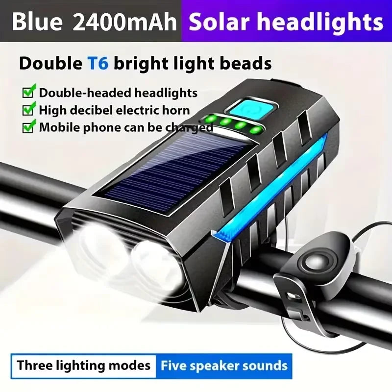USB-C Rechargeable Bike Light with Digital Display
