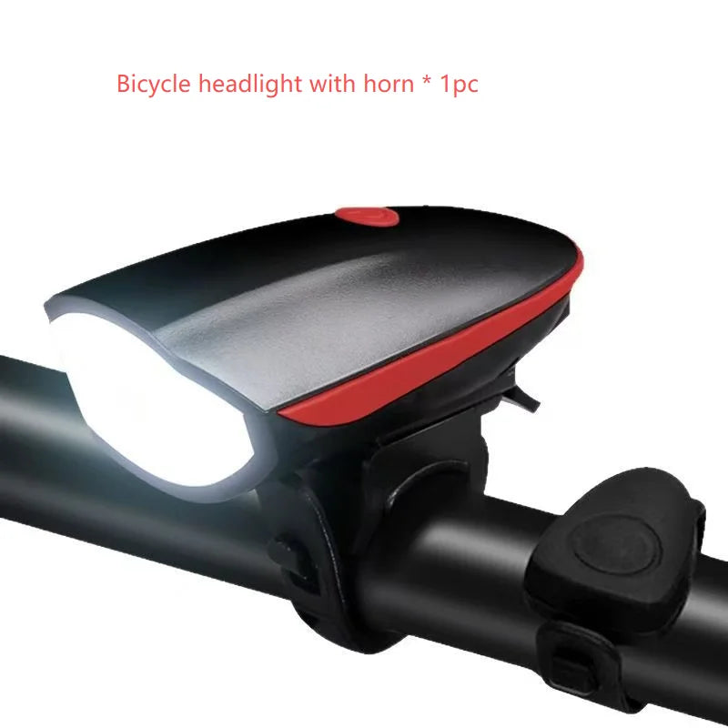 USB-C Rechargeable Bike Light with Digital Display