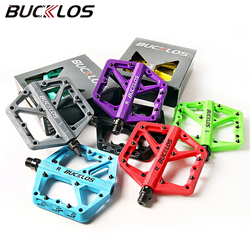 BUCKLOS Ultralight Anti-Slip MTB Bike Pedals