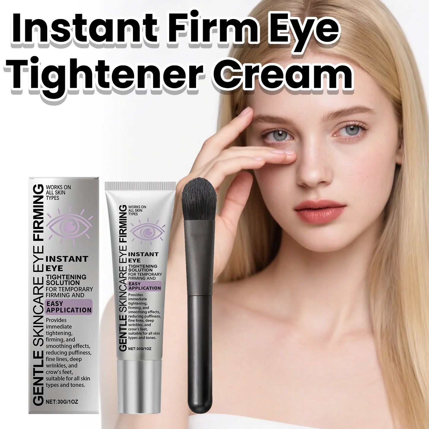 Firming Eye Cream with Brush — Anti-Ageing & Hydrating