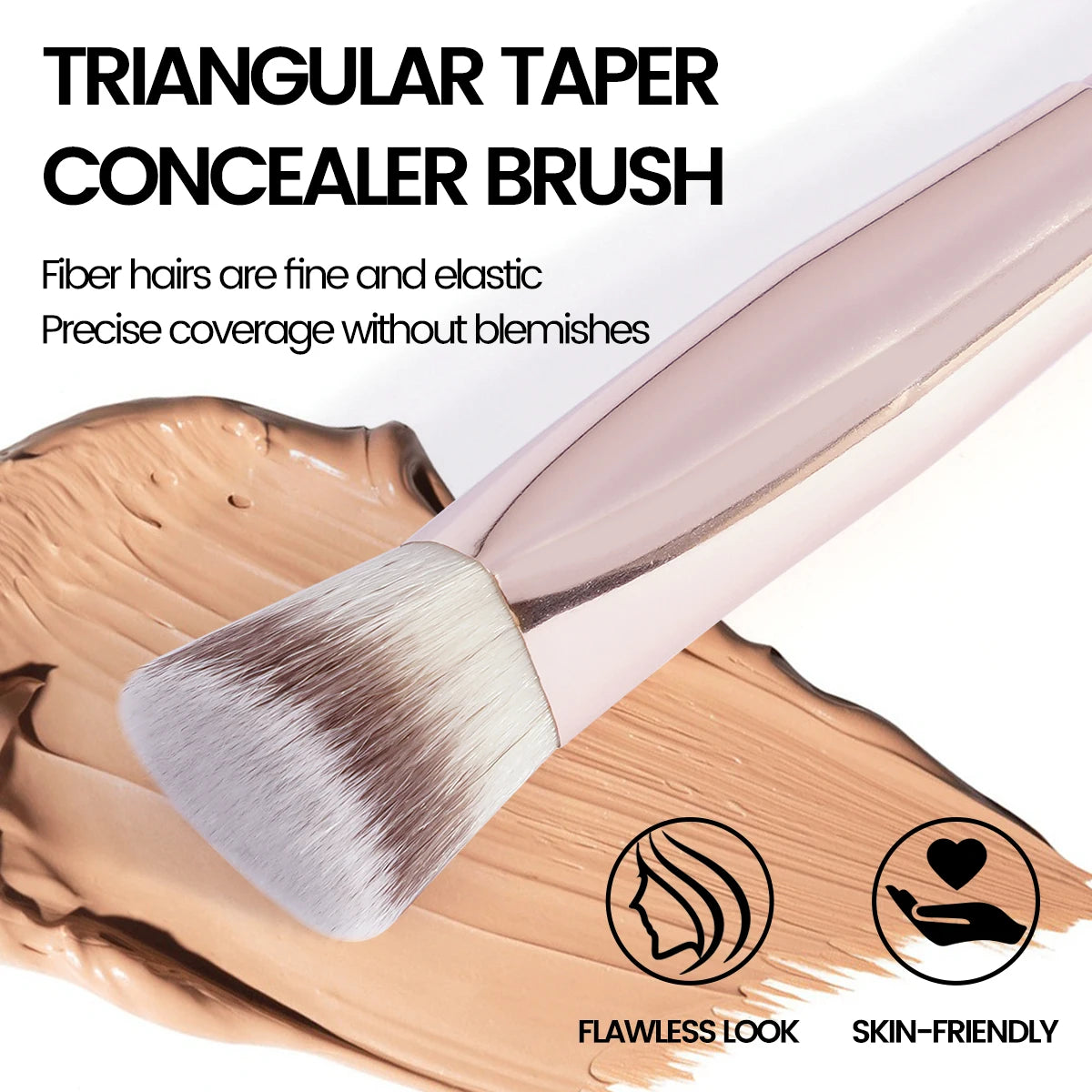MAANGE Triangle Concealer & Foundation Brush