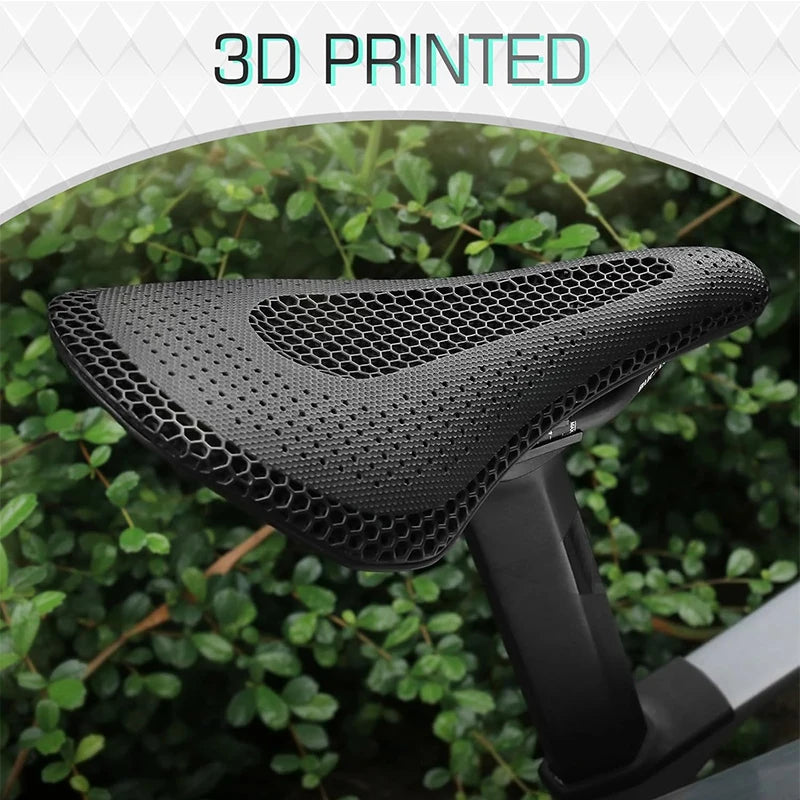 Bucklos 3D Carbon Ultralight Bike Saddle – 143mm Full Carbon Road & MTB Seat