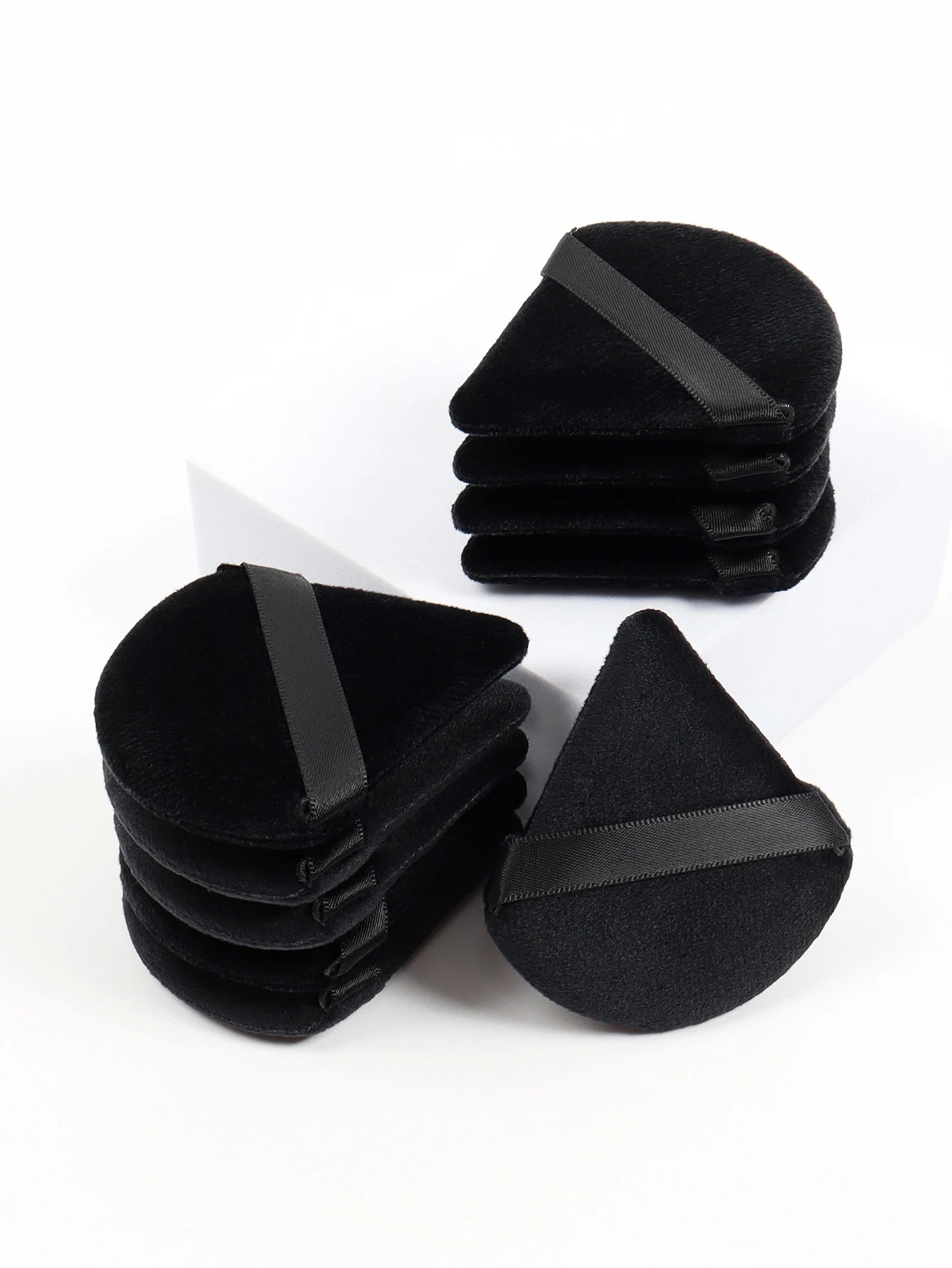 Triangle Velvet Powder Puff — Foundation Makeup Sponge