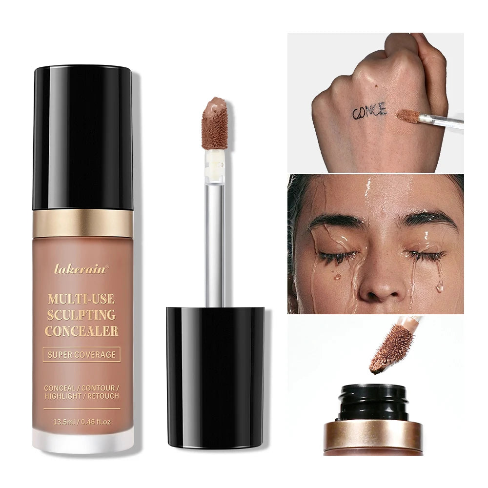 Matte Foundation & Concealer — Full Coverage, Oil-Free