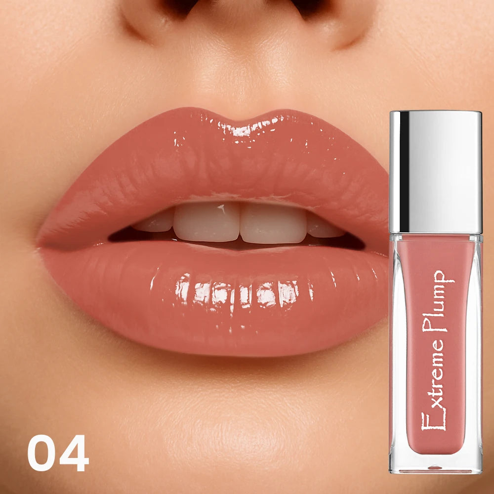 Water-Glow Mirror Lip Gloss — Long-Lasting & Hydrating