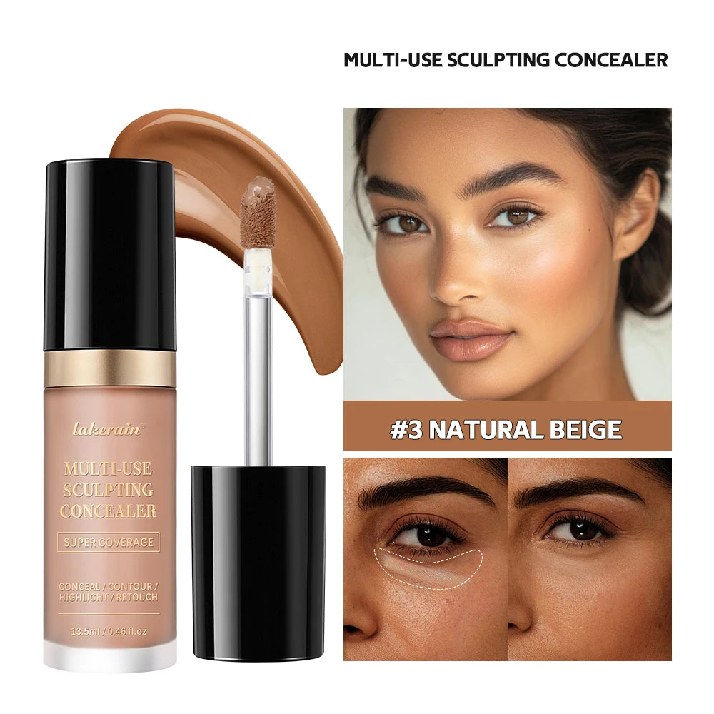 Matte Foundation & Concealer — Full Coverage, Oil-Free