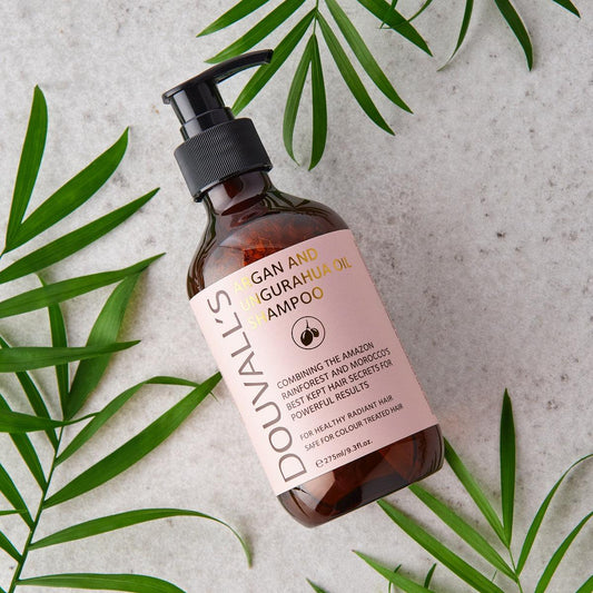 Douvalls Organic Argan & Ungurahua Oil Shampoo — Sulfate-Free | 275ml
